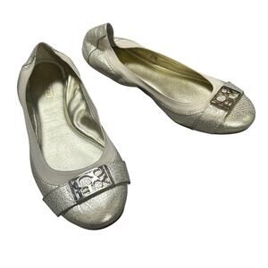 Coach Dora Ballet Flats Light Gold